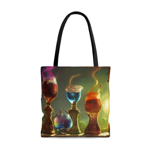 Magical Potions Tote Bag (AOP)-JujuVibe