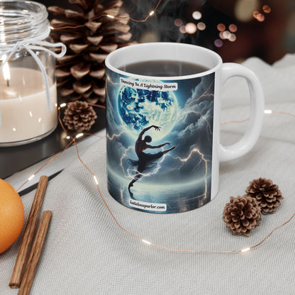 Dancing in a Lightning Storm Ceramic Mug, (11oz, 15oz)