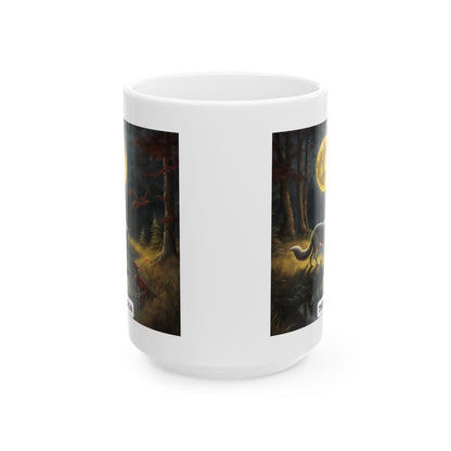 The Moon Ceramic Mug 11oz, 15oz