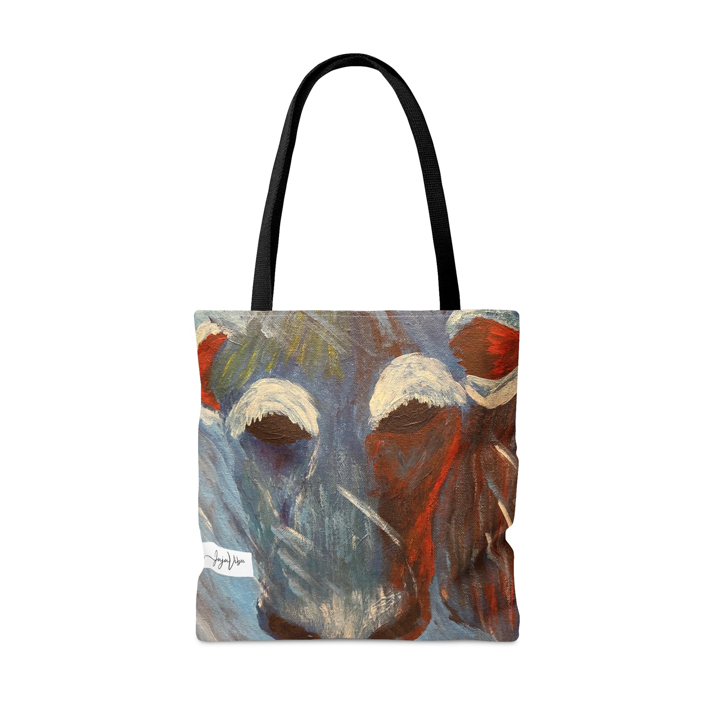 Hurricane Cow Tote Bag (AOP)