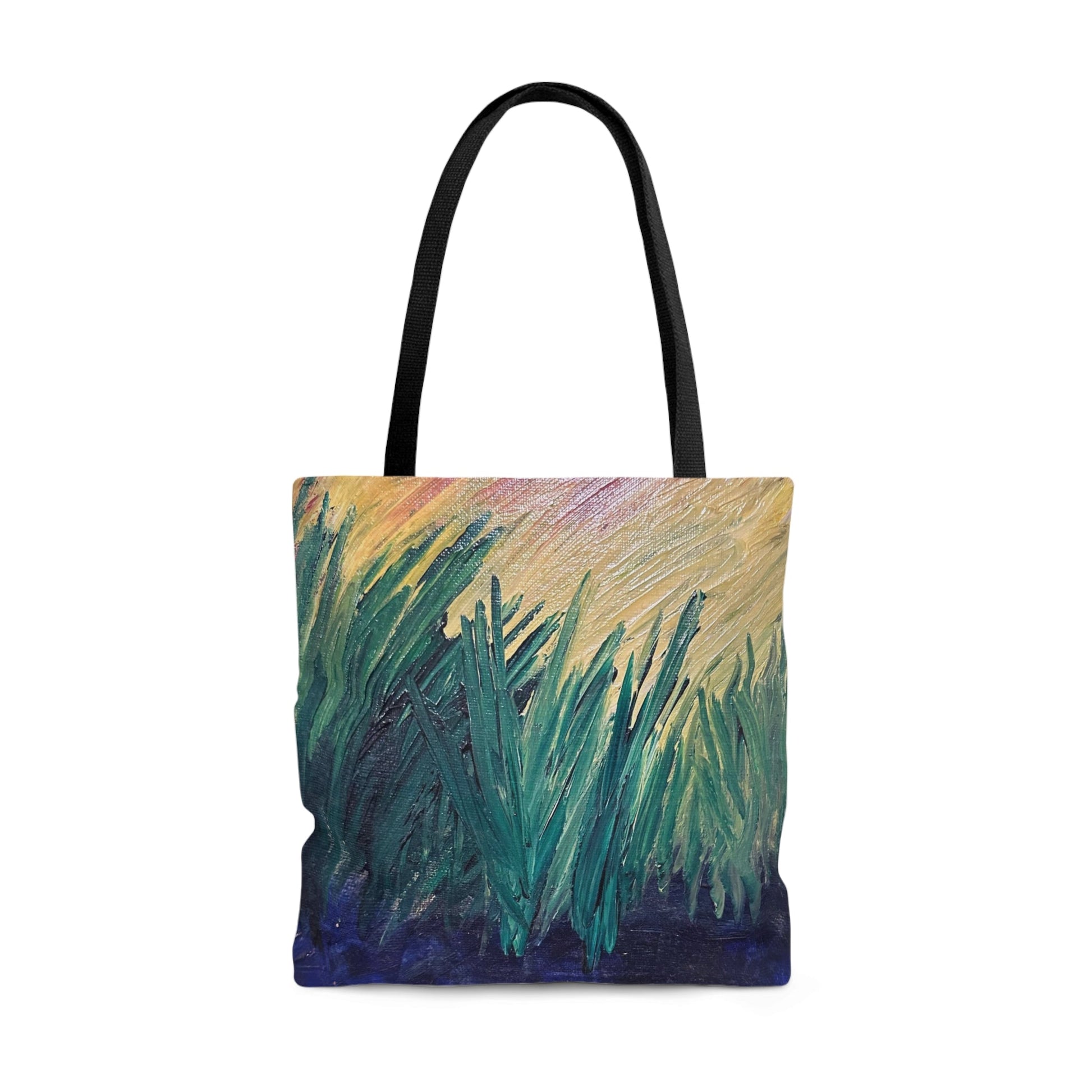 Within The Reeds Tote Bag (AOP)-JujuVibe