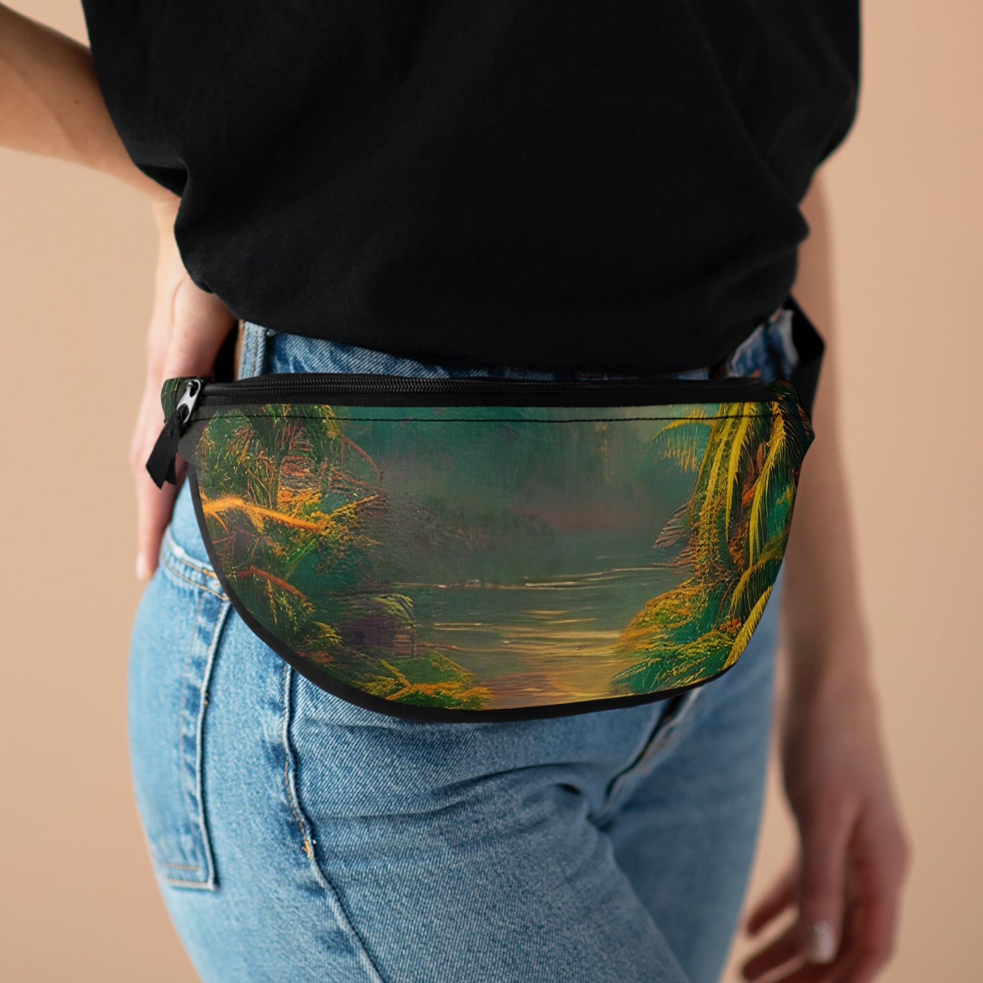 Psychedelic River Fanny Pack-JujuVibe