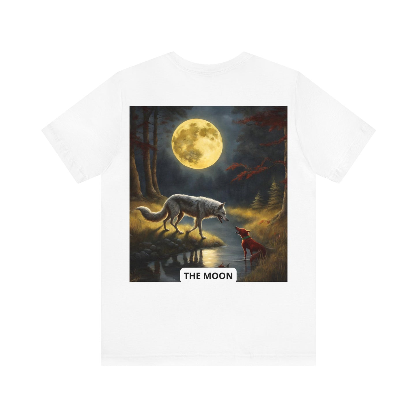 The Moon Unisex Bella+Canvas Jersey Short Sleeve Tee