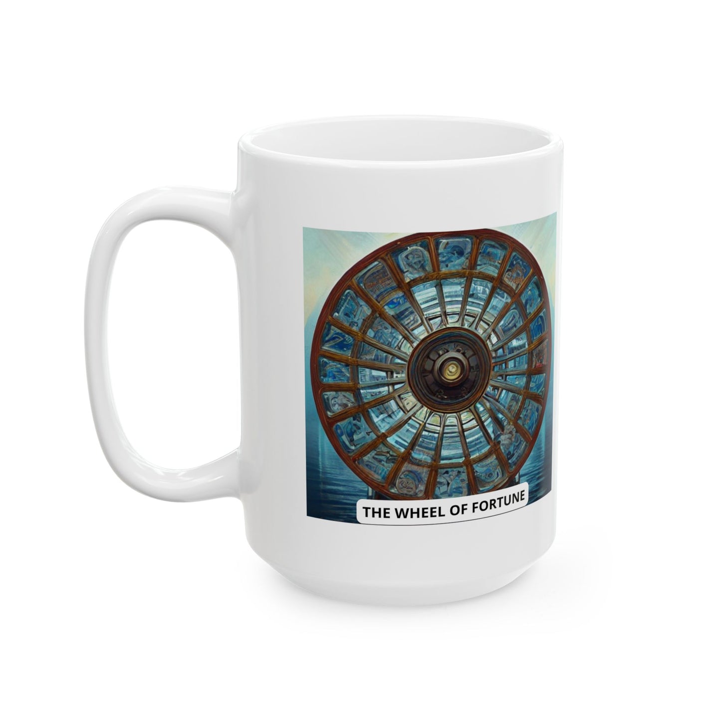 The Wheel of Fortune Ceramic Mug 11oz, 15oz