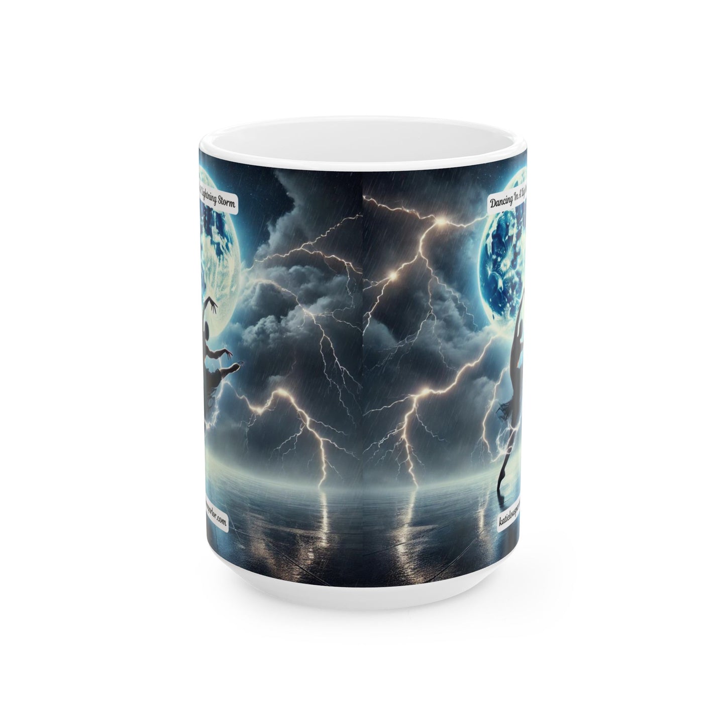 Dancing in a Lightning Storm Ceramic Mug, (11oz, 15oz)