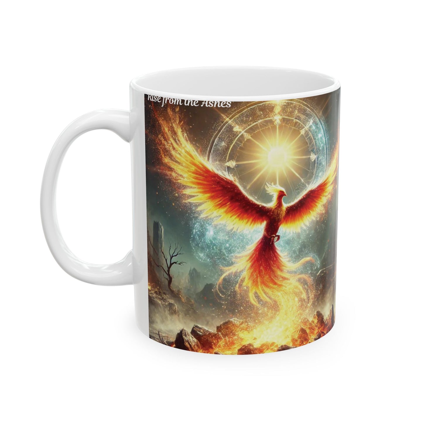 Rise From The Ashes Ceramic Mug, (11oz, 15oz)