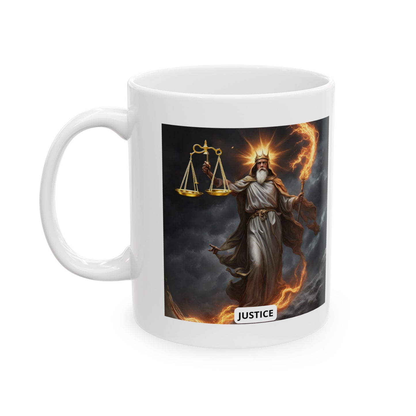 Justice Ceramic Mug 11oz, 15oz