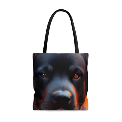 Big Beautiful Dog Tote Bag (AOP)-JujuVibe