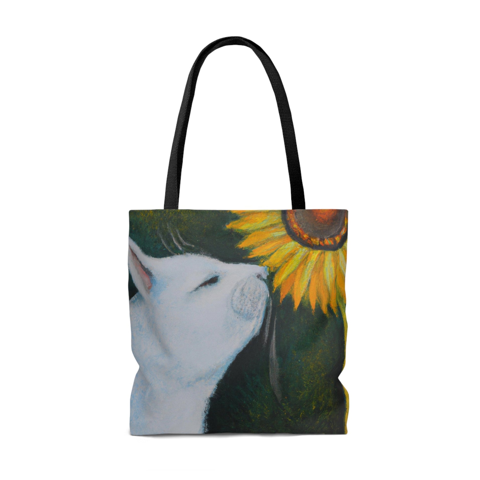 Snowflake and the Sunflower Tote Bag (AOP)-JujuVibe