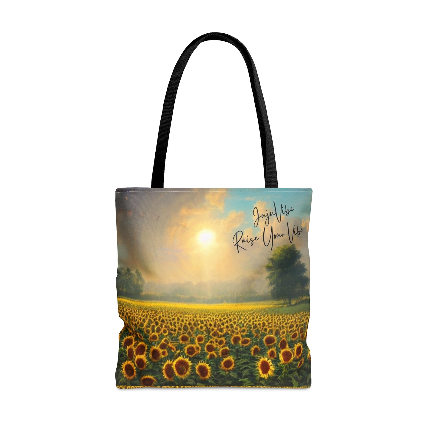 Sunflower Raise Your Vibe Tote Bag (AOP)