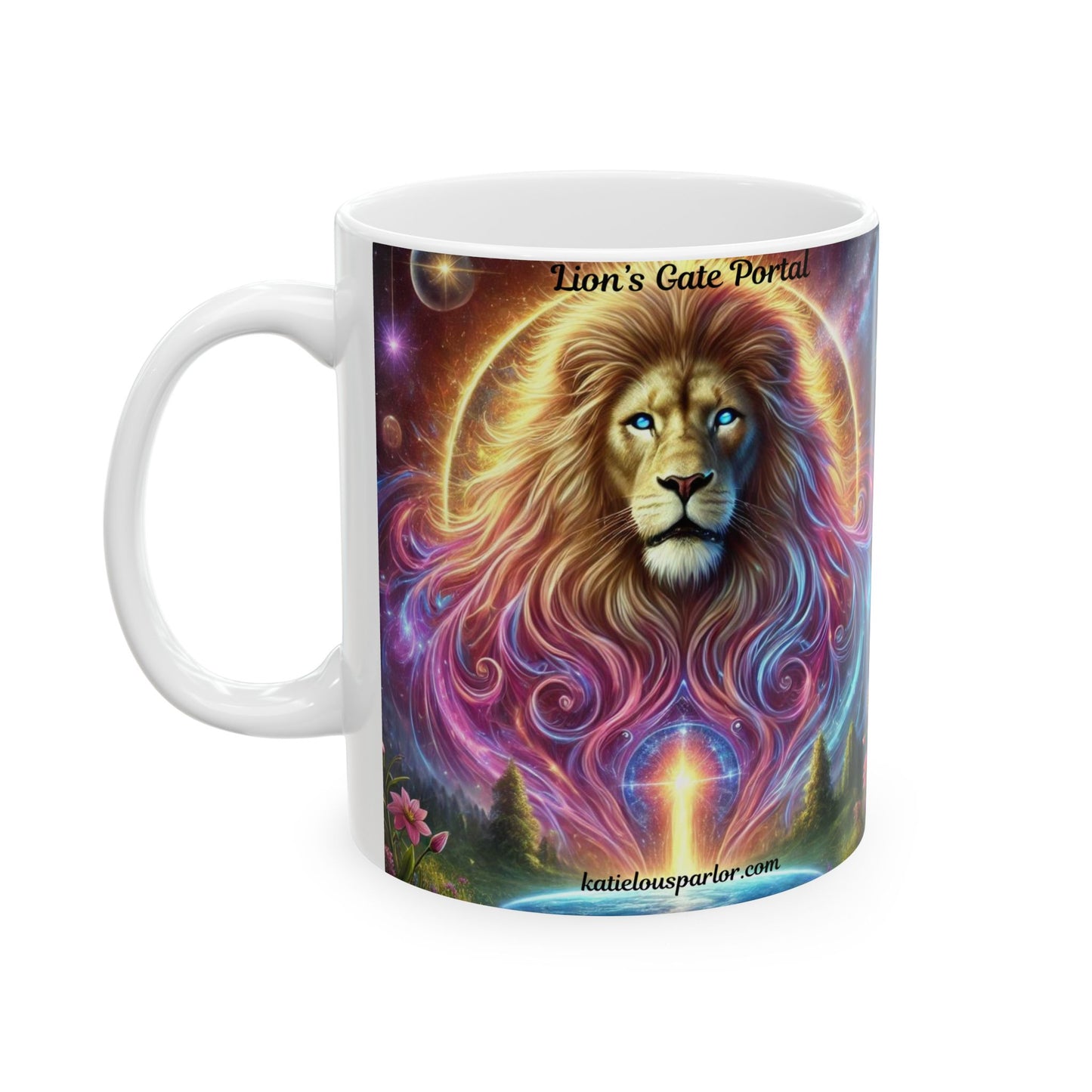 Lion's Gate Portal Ceramic Mug, (11oz, 15oz)