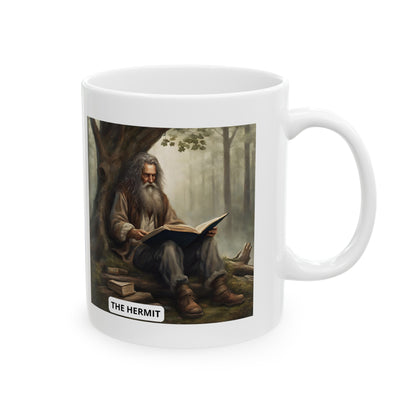 The Hermit Ceramic Mug 11oz, 15oz