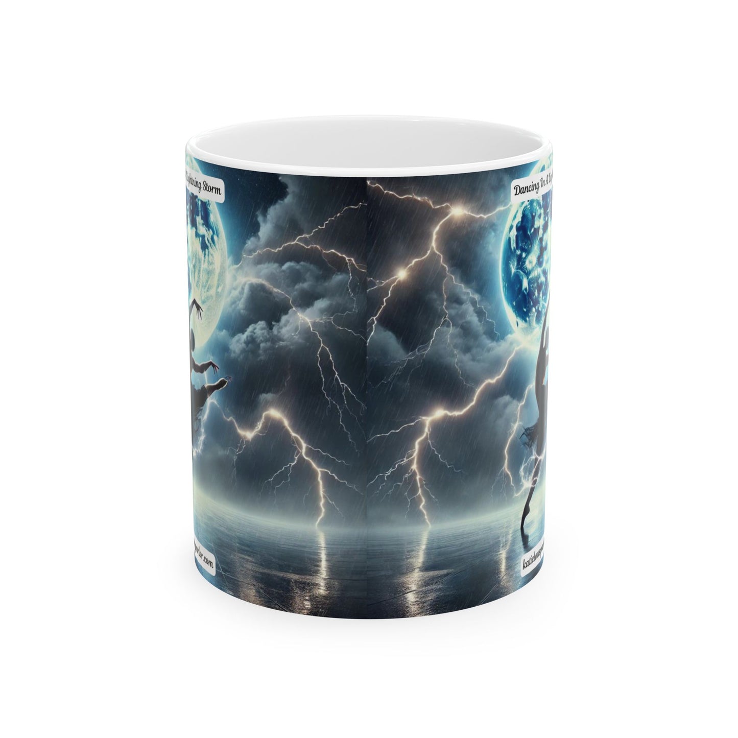 Dancing in a Lightning Storm Ceramic Mug, (11oz, 15oz)