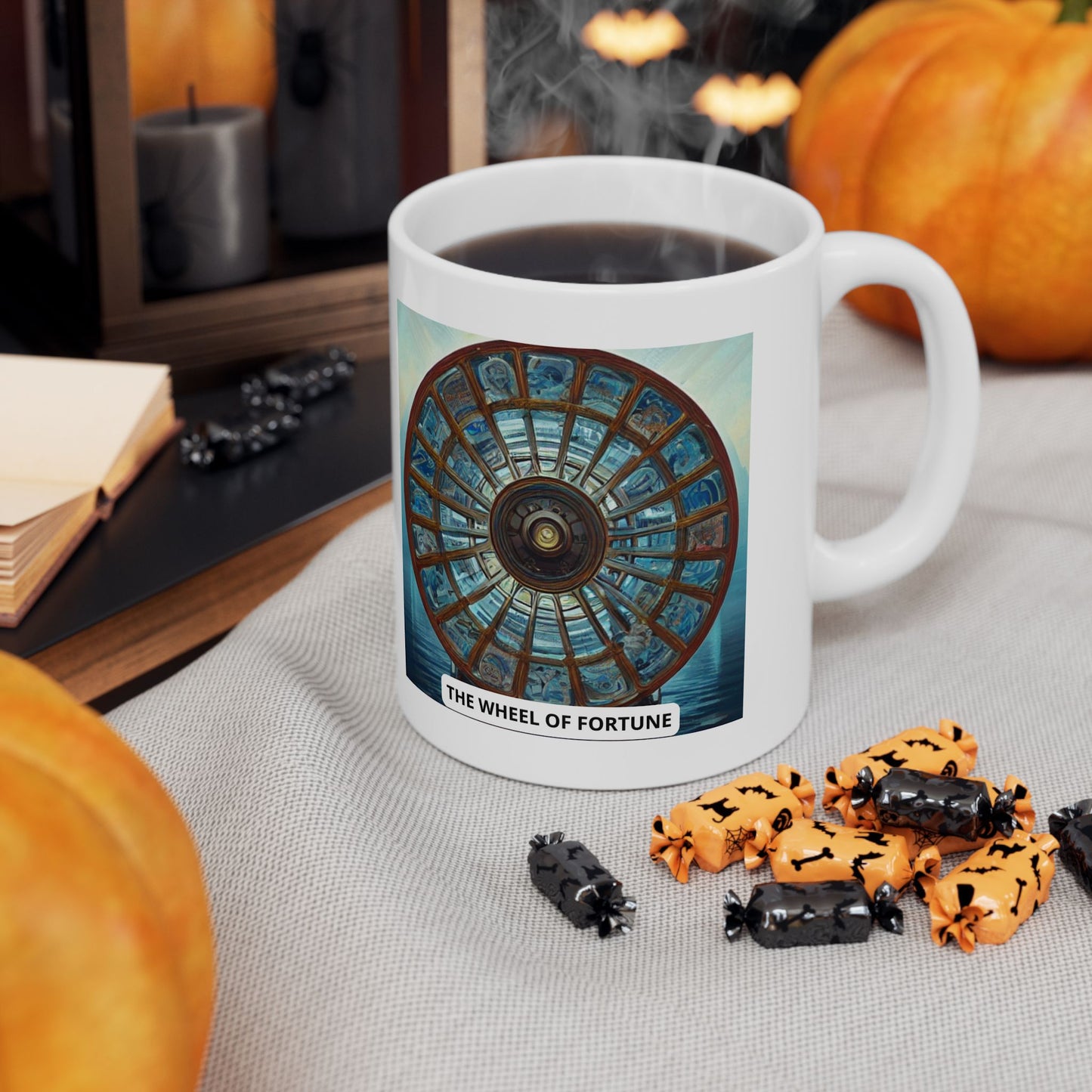 The Wheel of Fortune Ceramic Mug 11oz, 15oz