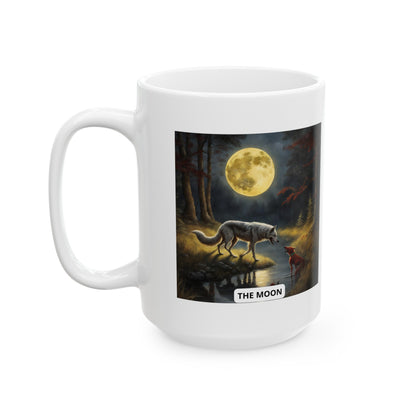 The Moon Ceramic Mug 11oz, 15oz