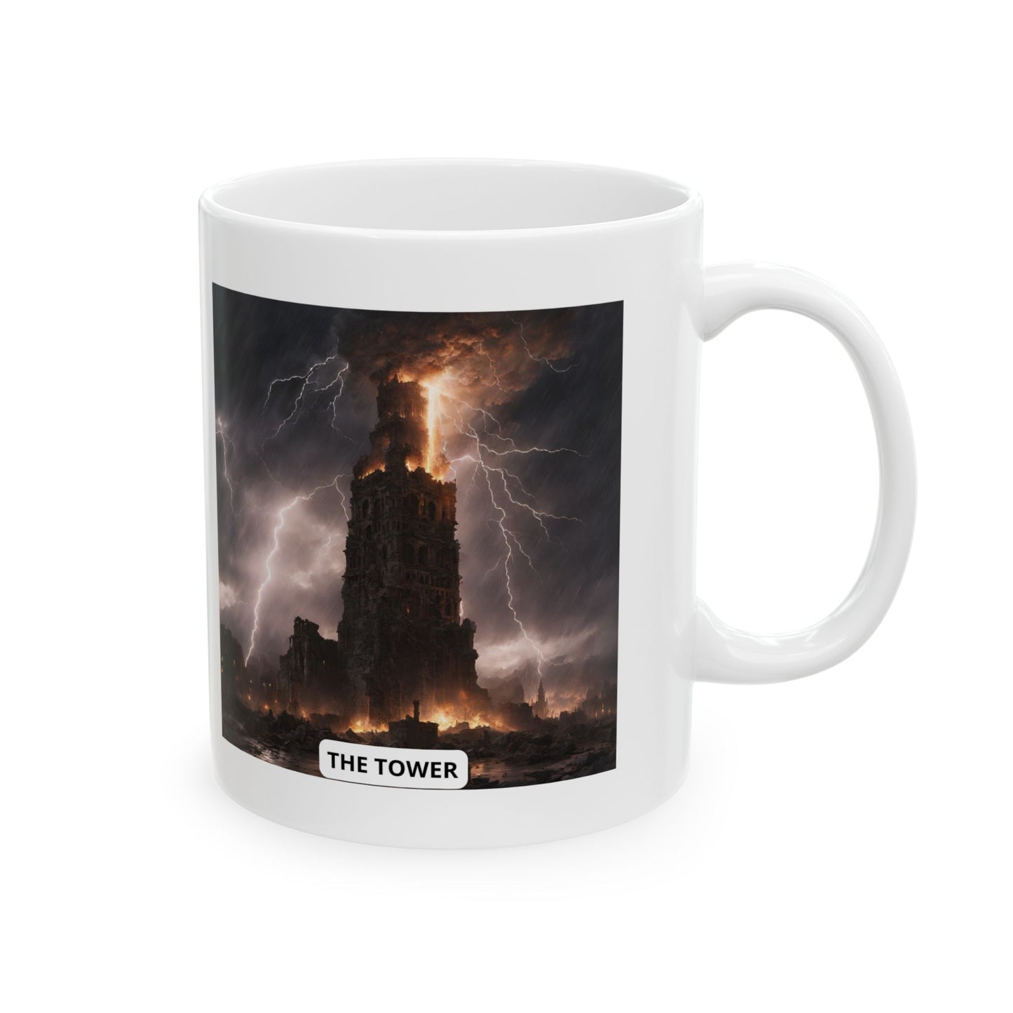 The Tower Ceramic Mug 11oz, 15oz