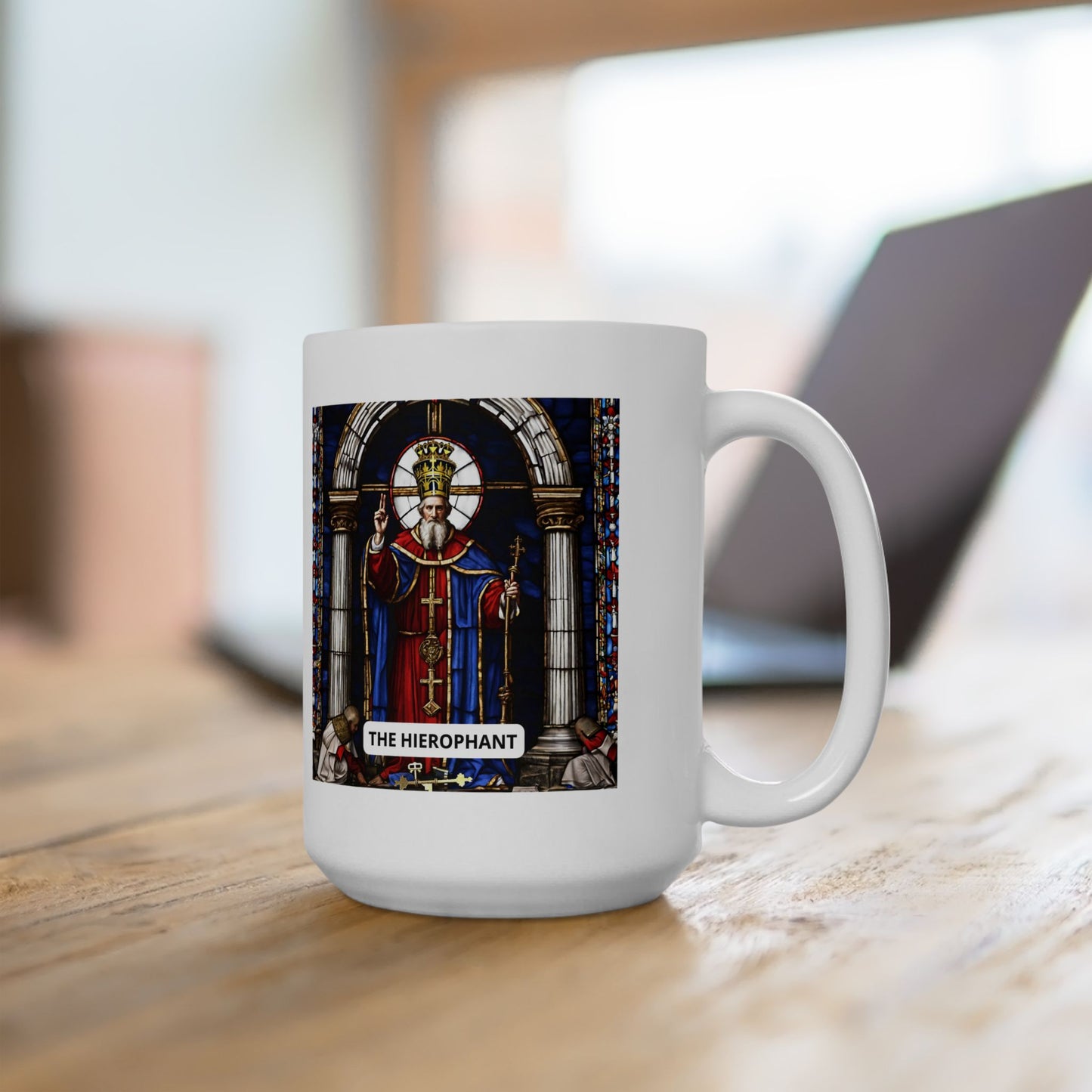 The Hierophant Ceramic Mug 11oz, 15oz