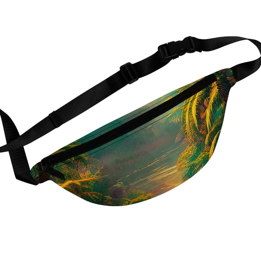 Psychedelic River Fanny Pack-JujuVibe