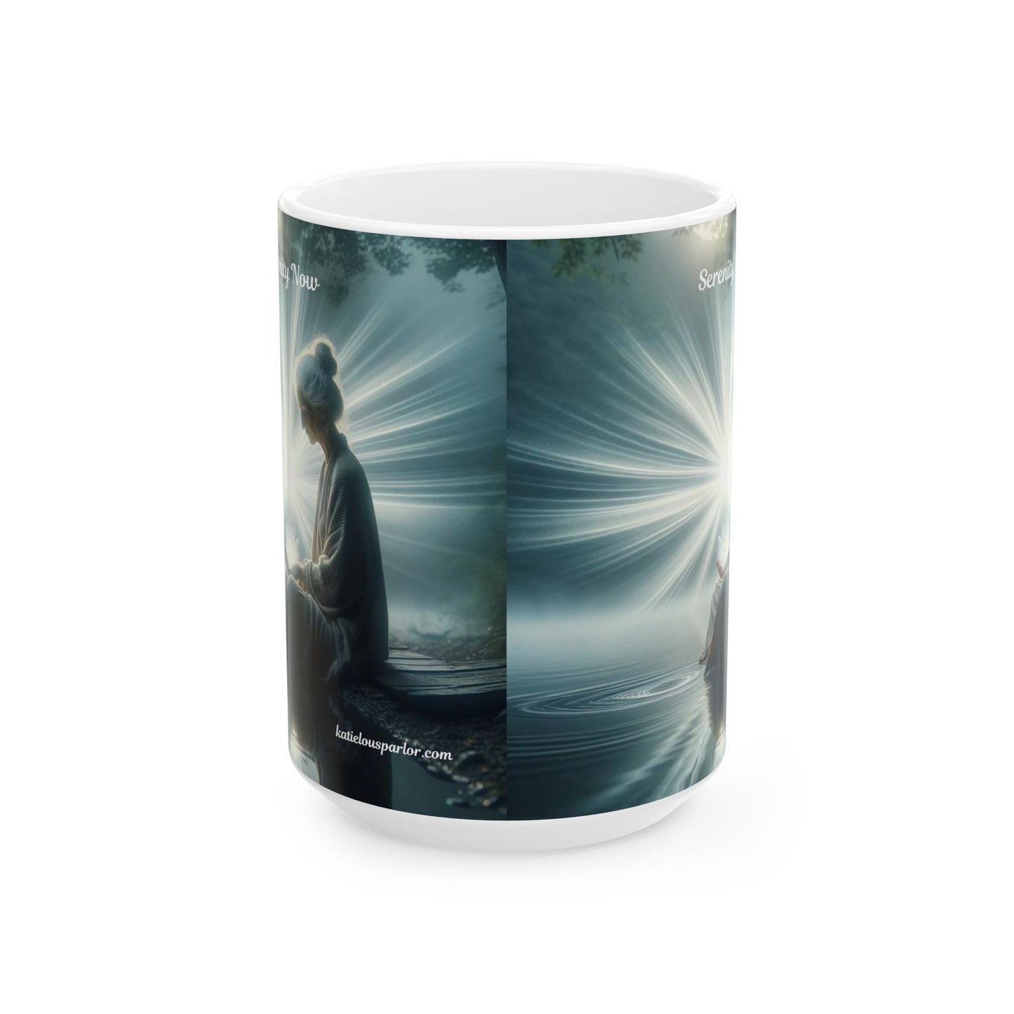 Serenity Now Ceramic Mug, (11oz, 15oz)