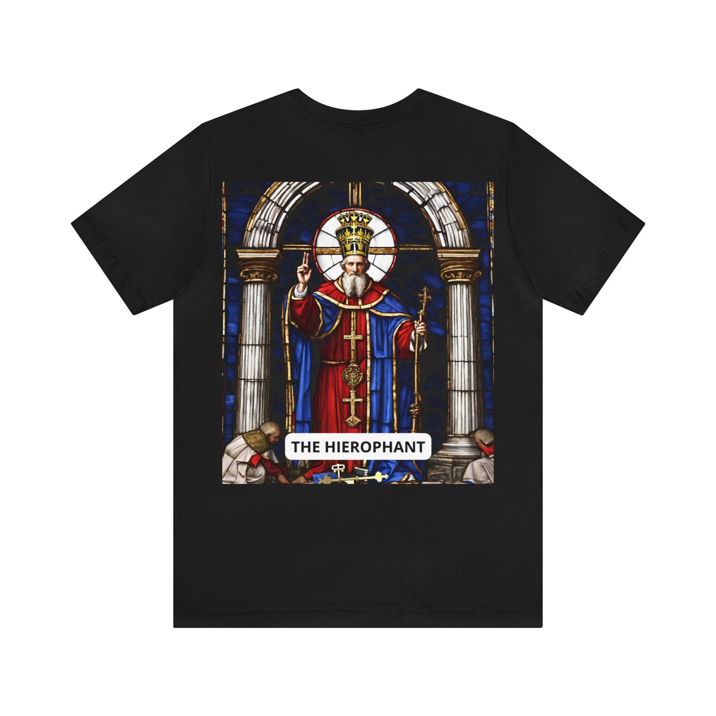 The Hierophant Unisex Jersey Short Sleeve Tee