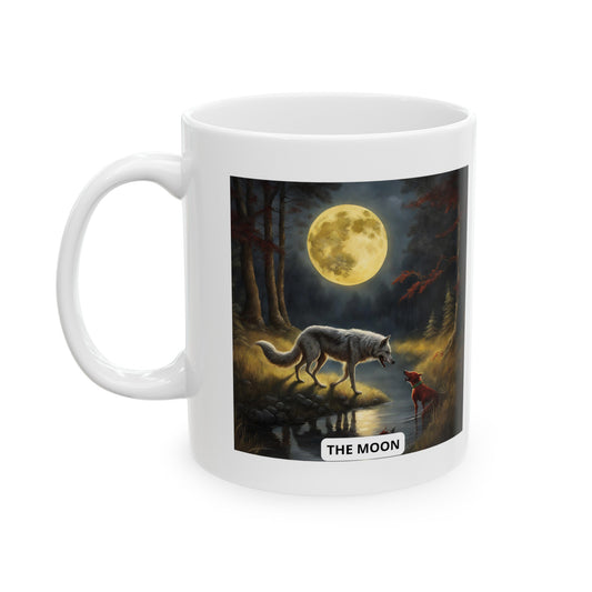 The Moon Ceramic Mug 11oz, 15oz