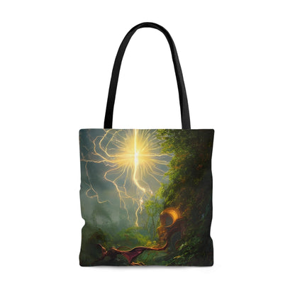 Ace of Wands Tote Bag (AOP)-JujuVibe