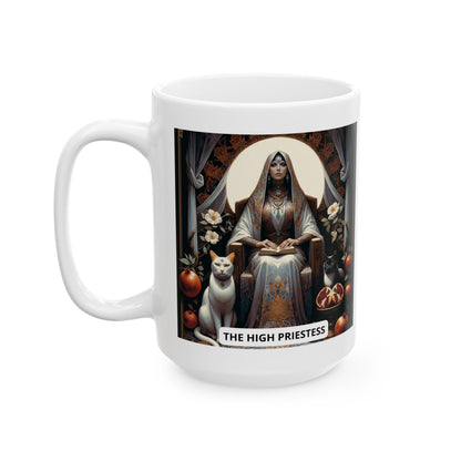 High Priestess Ceramic Mug 11oz, 15oz