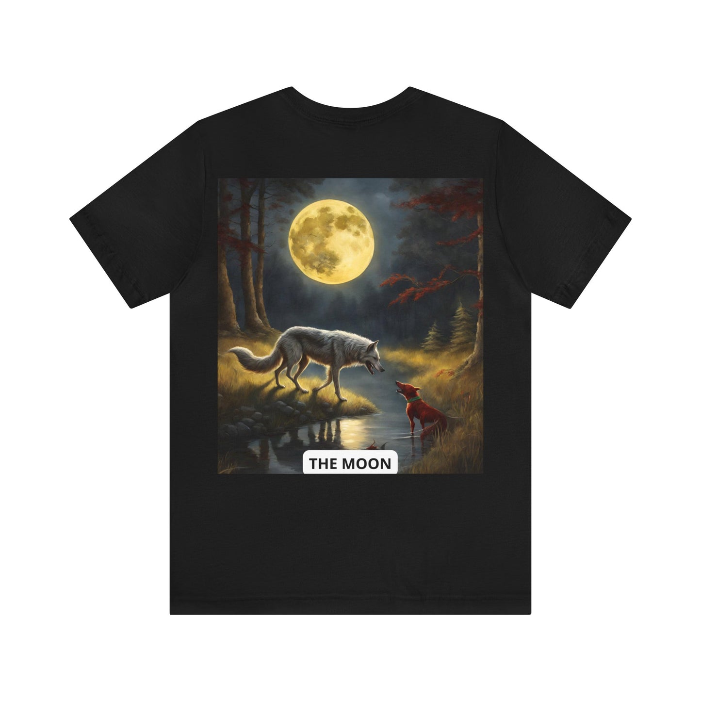 The Moon Unisex Bella+Canvas Jersey Short Sleeve Tee