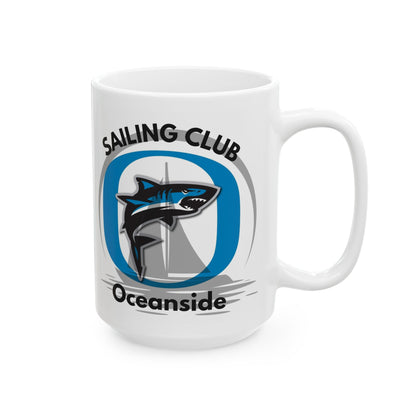 OCA Landshark Sailing Club Ceramic Mug, (11oz, 15oz)