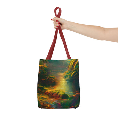 Psychedelic River Tote Bag (AOP)