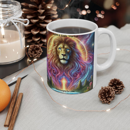 Lion's Gate Portal Ceramic Mug, (11oz, 15oz)