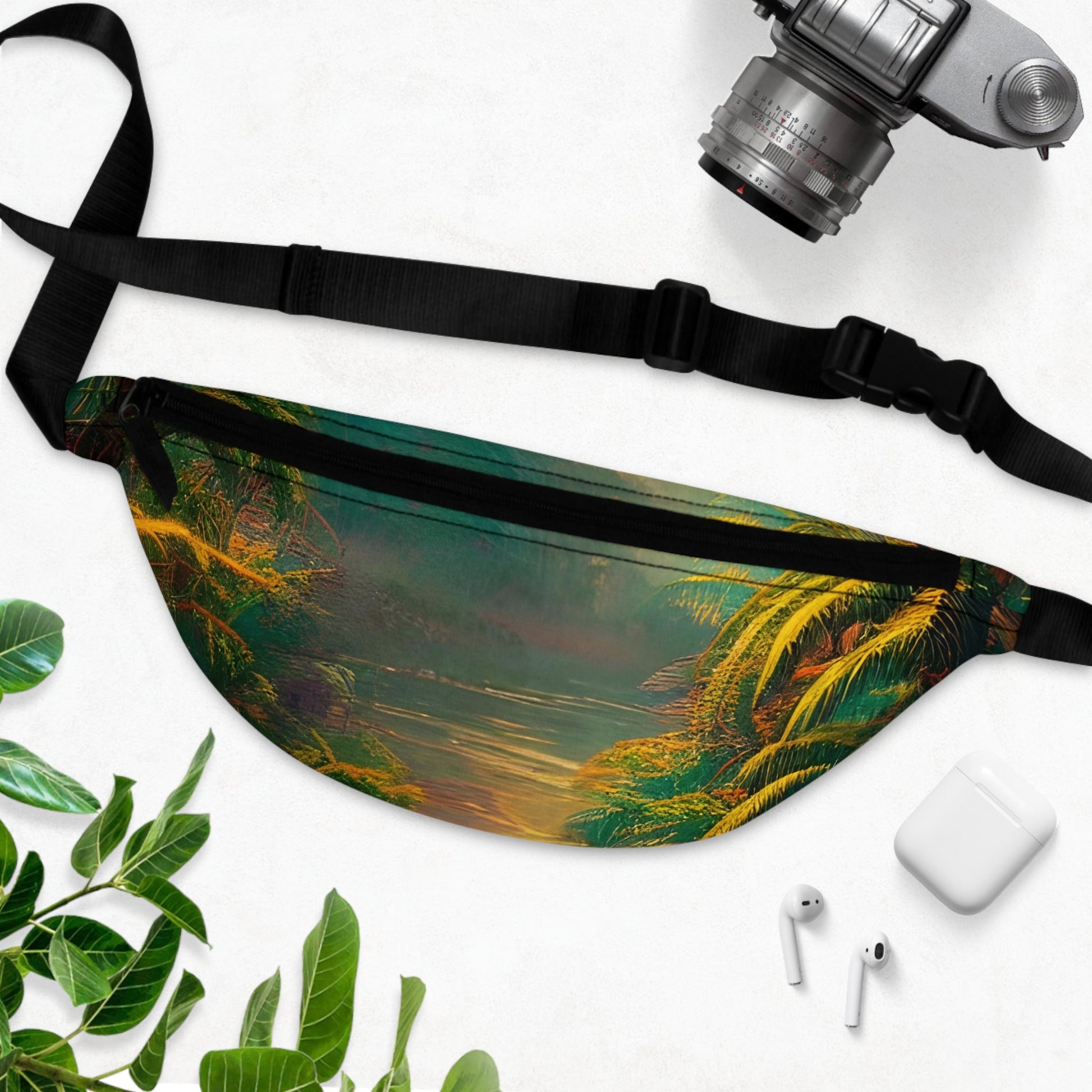 Psychedelic River Fanny Pack-JujuVibe