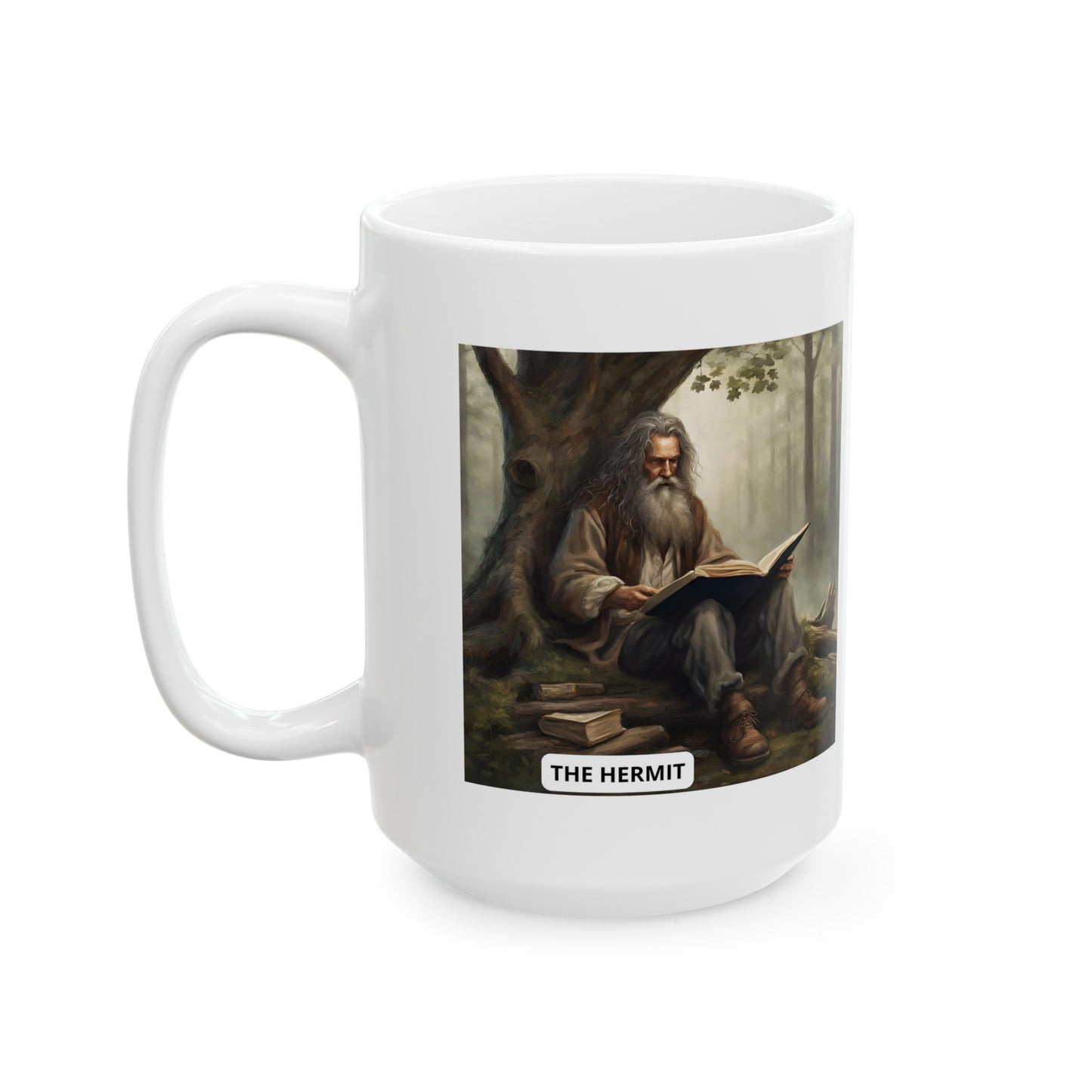 The Hermit Ceramic Mug 11oz, 15oz