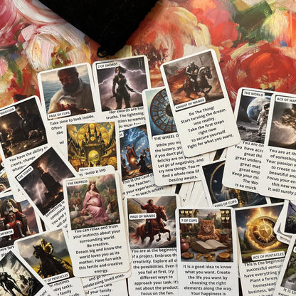 JujuVibe Tarot Cards, Insightful Deck with Imagery and Descriptions