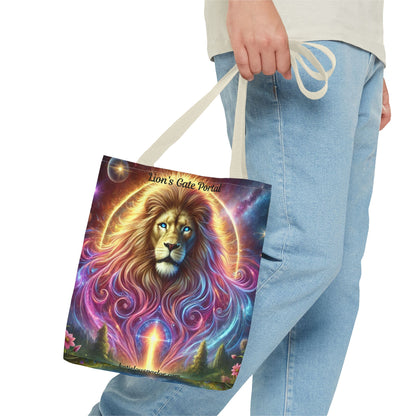 Lion's Gate Portal Tote Bag (AOP)