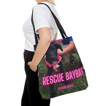 Rescue Baybay Tote Bag (AOP)-JujuVibe