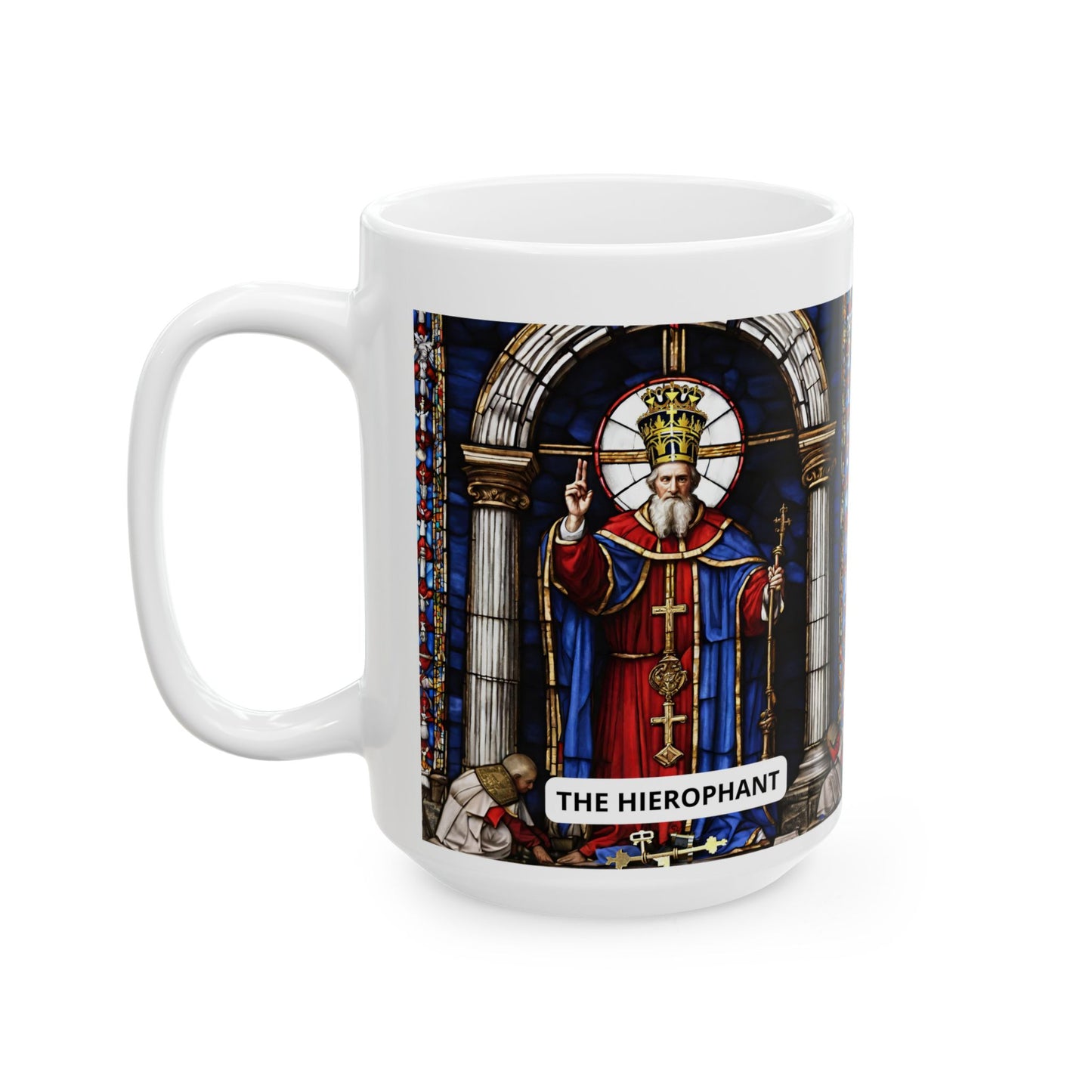 The Hierophant Ceramic Mug 11oz, 15oz