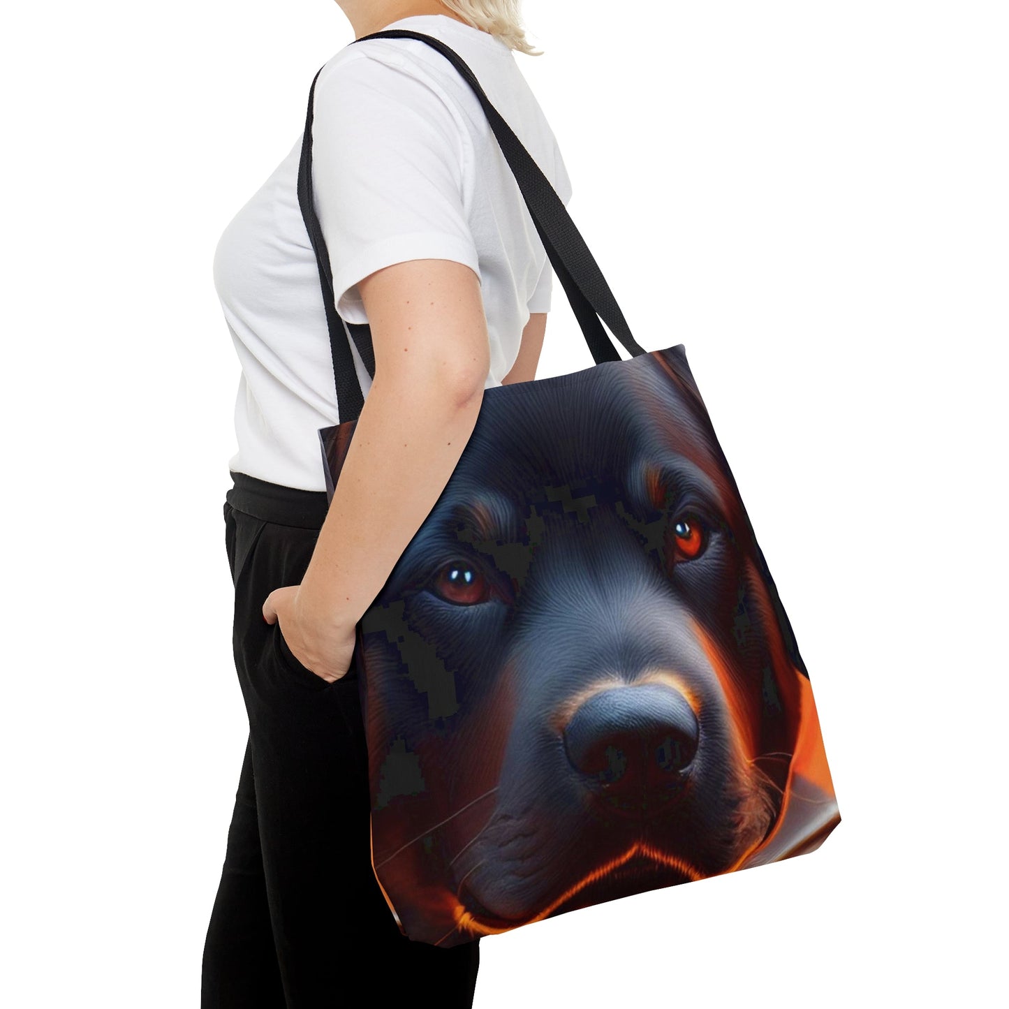 Big Beautiful Dog Tote Bag (AOP)-JujuVibe