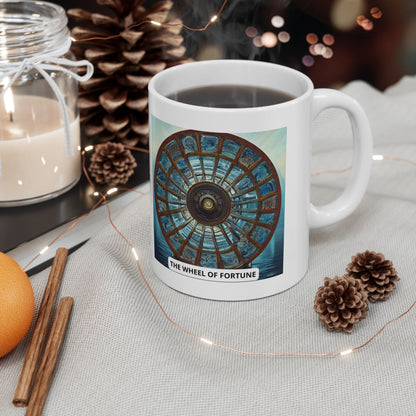 The Wheel of Fortune Ceramic Mug 11oz, 15oz