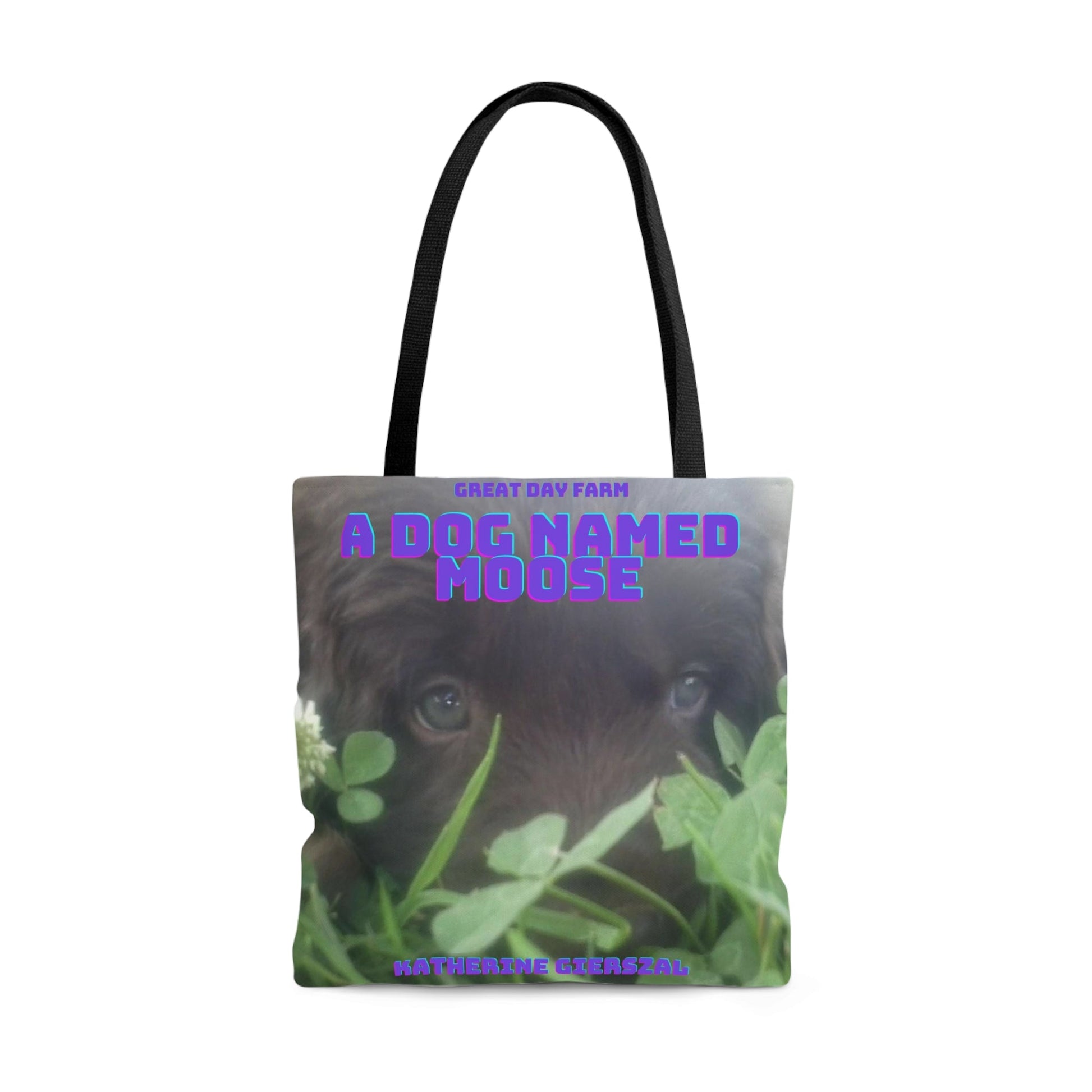 A Dog Named Moose Tote Bag (AOP)-JujuVibe