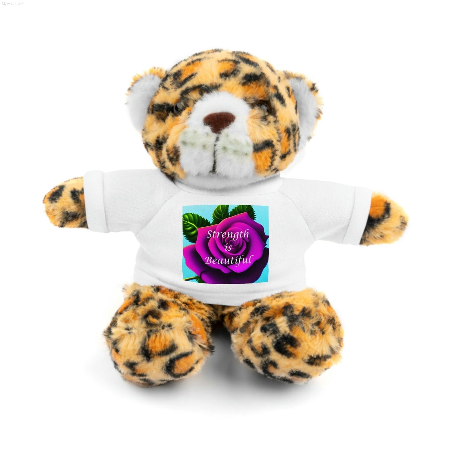 Stuffed Animals with Strength is Beautiful Tee-JujuVibe